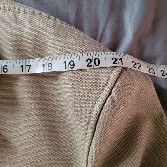 Duluth Trading Co. Fire Hose Presentation Jacket Mens 3XL XXXL Khaki Coat Heavy - Picture 7 of 10